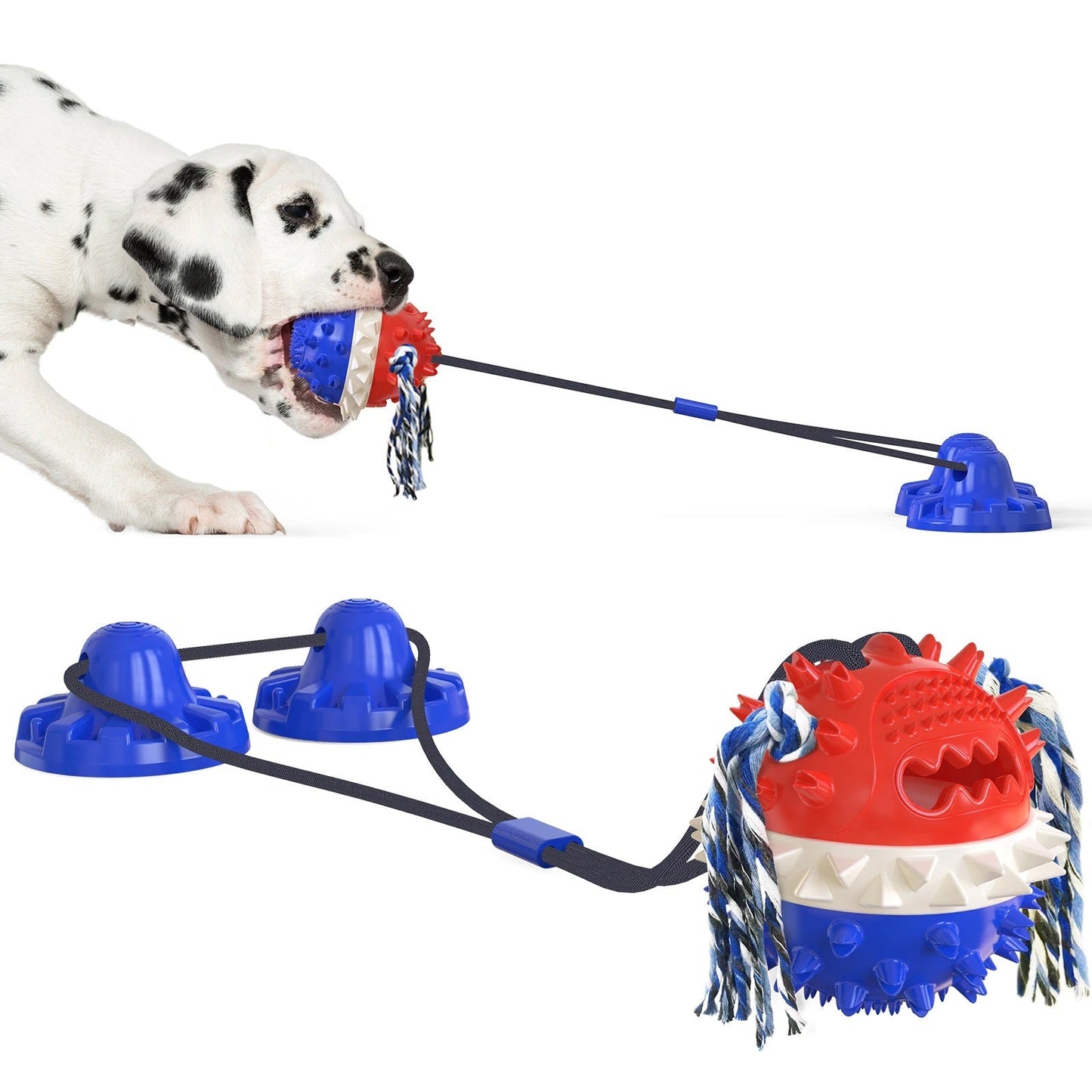 Variant image for Interactive Self-Playing Pet Toy - Durable Dog Toy with Chew Bars and Rolling Balls for All Sizes, Promotes Dental Health-3