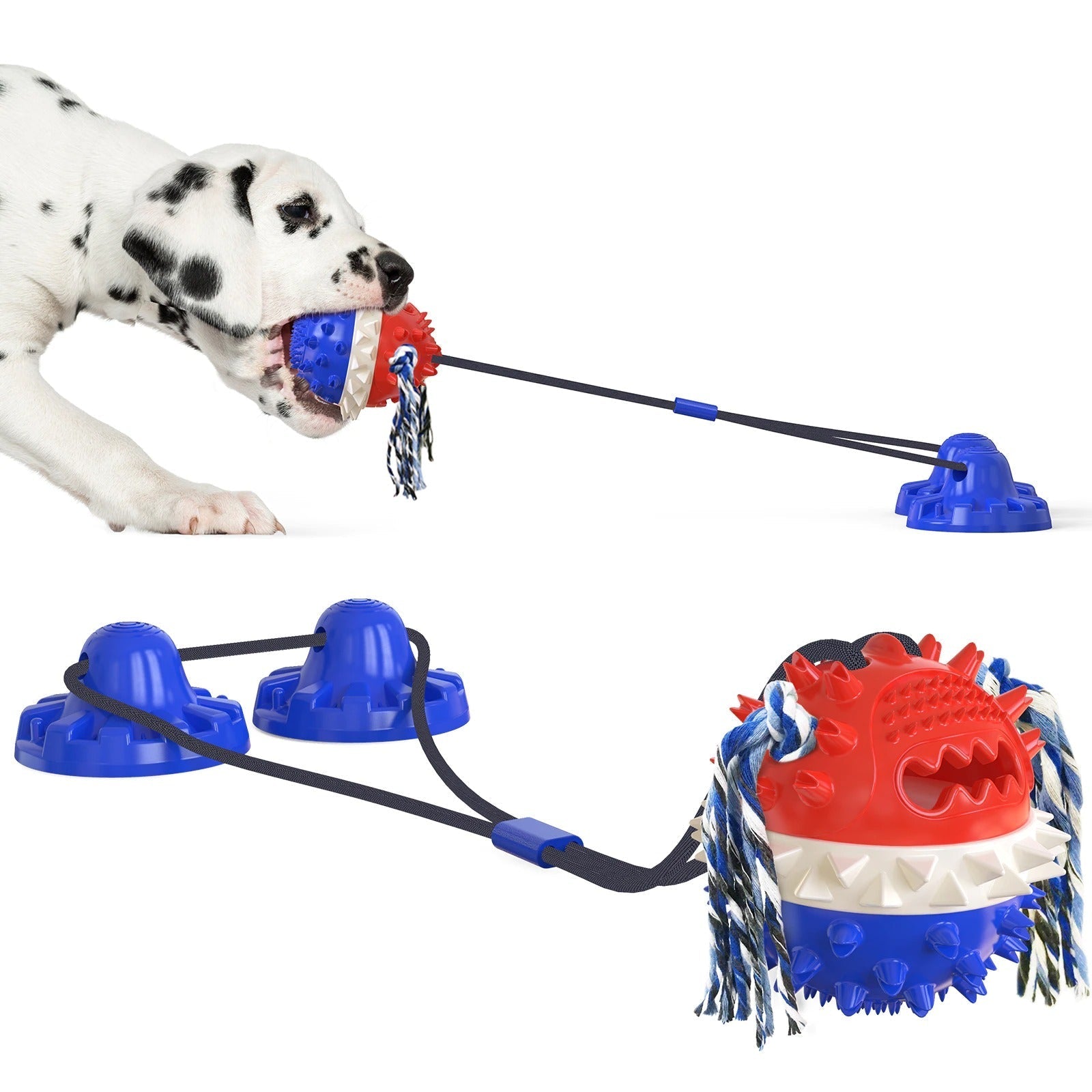 Variant image for Interactive Self-Playing Pet Toy - Durable Dog Toy with Chew Bars and Rolling Balls for All Sizes, Promotes Dental Health-3