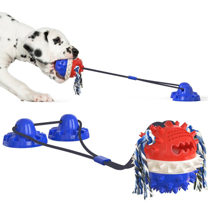 Variant image for Interactive Self-Playing Pet Toy - Durable Dog Toy with Chew Bars and Rolling Balls for All Sizes, Promotes Dental Health-3