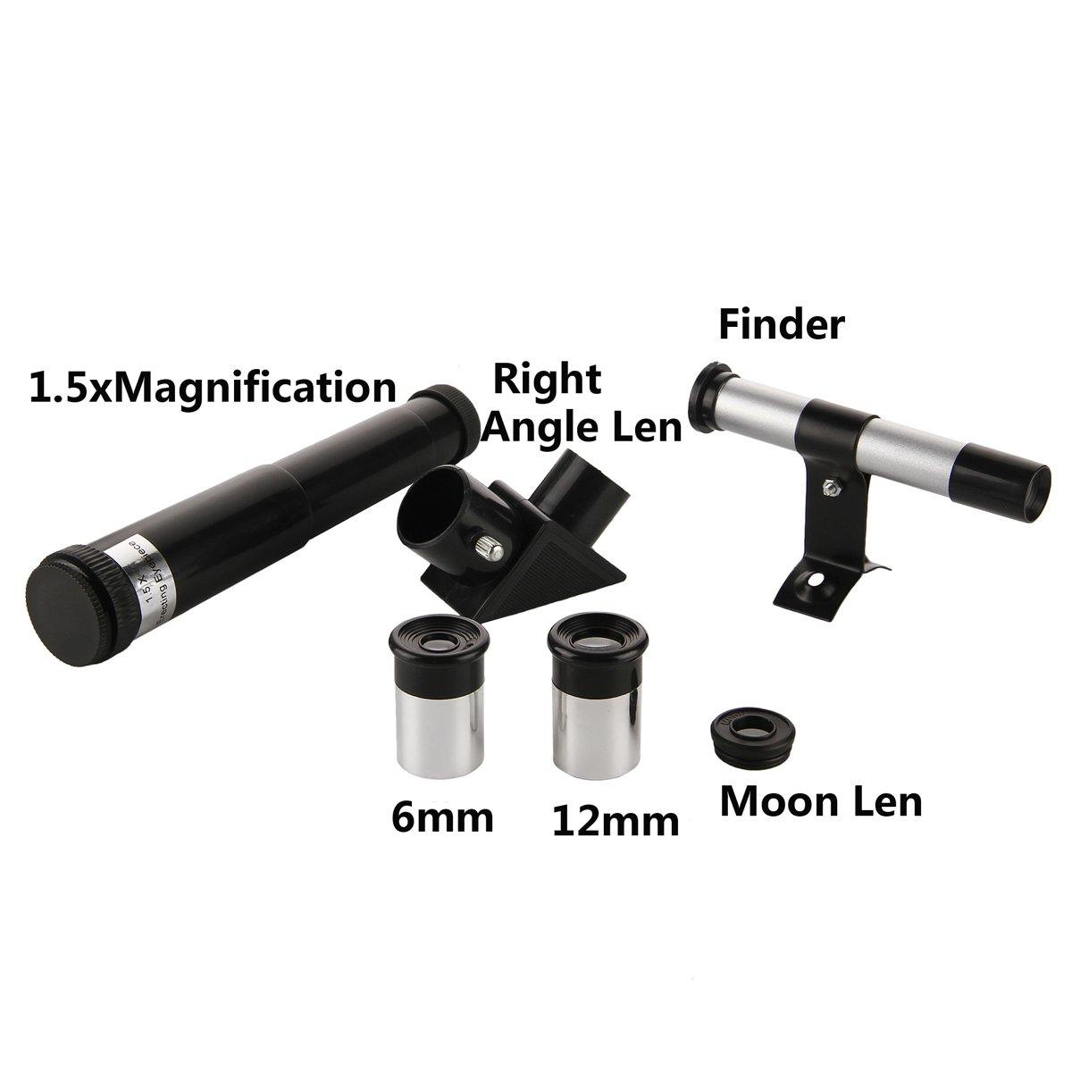 360x50mm 90x Zoom Astronomical Telescope + Tripod 1