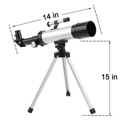 360x50mm 90x Zoom Astronomical Telescope + Tripod 6