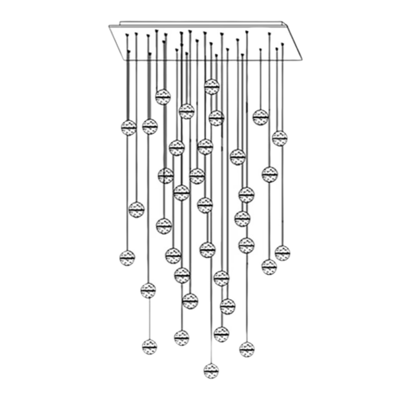 GlowCrystal - Pendellampe