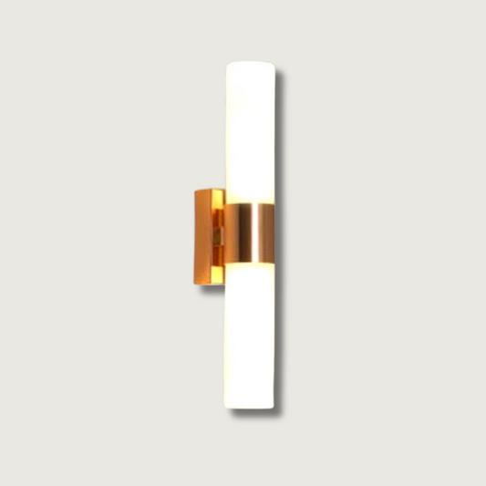 EliteLume – Minimalist Gold Wall Lamp with Energy-Efficient LED