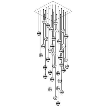 GlowCrystal - Pendellampe