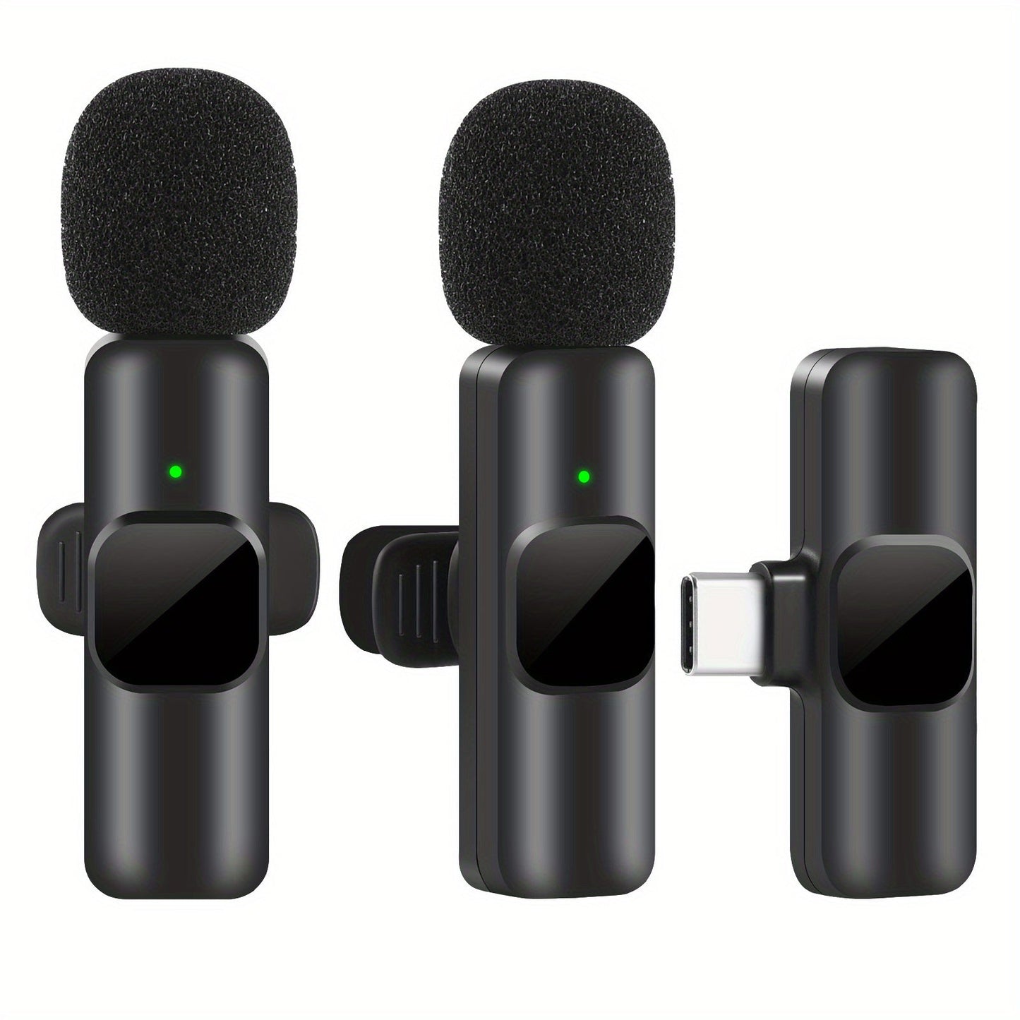 Wireless Lavalier Microphone for Video Recording and Live Streaming – Compact Design with High Sound Quality and USB-C Connection-4