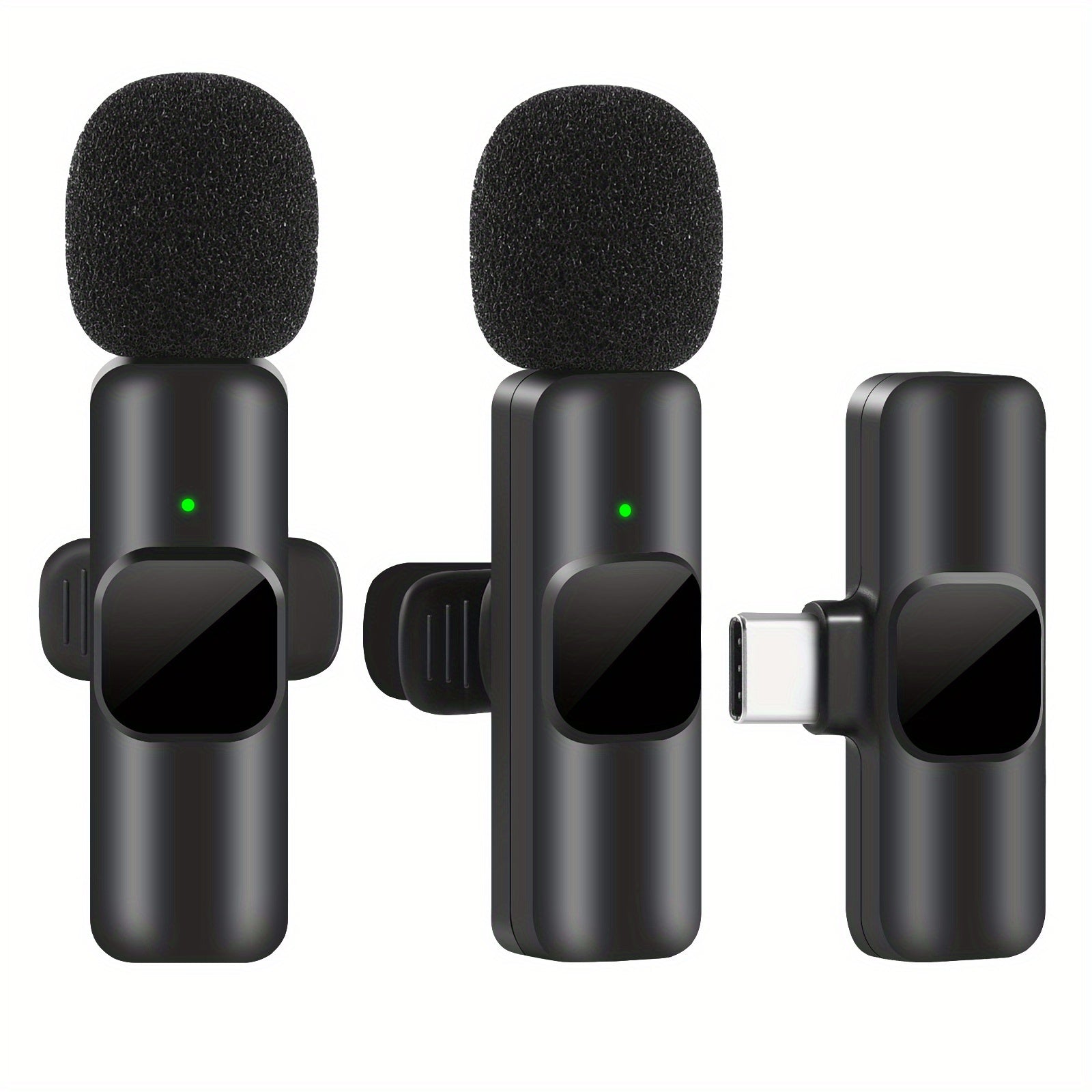 Wireless Lavalier Microphone for Video Recording and Live Streaming – Compact Design with High Sound Quality and USB-C Connection-4