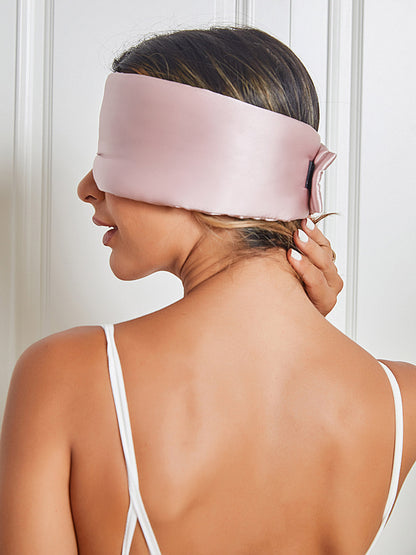 SilkenRest - Elegant One-Piece Silk Sleep Eye Mask