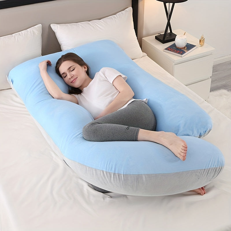 MaternityEase - J-Shaped Pillow for Pregnant Moms