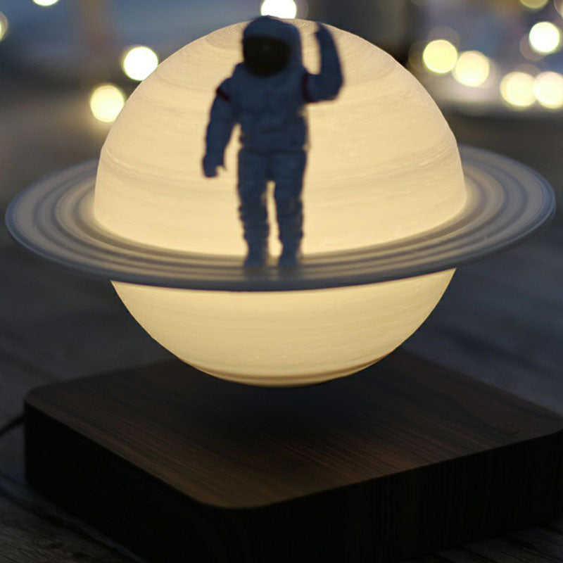GalacticAura - Luz de Planeta 3D para el Dormitorio