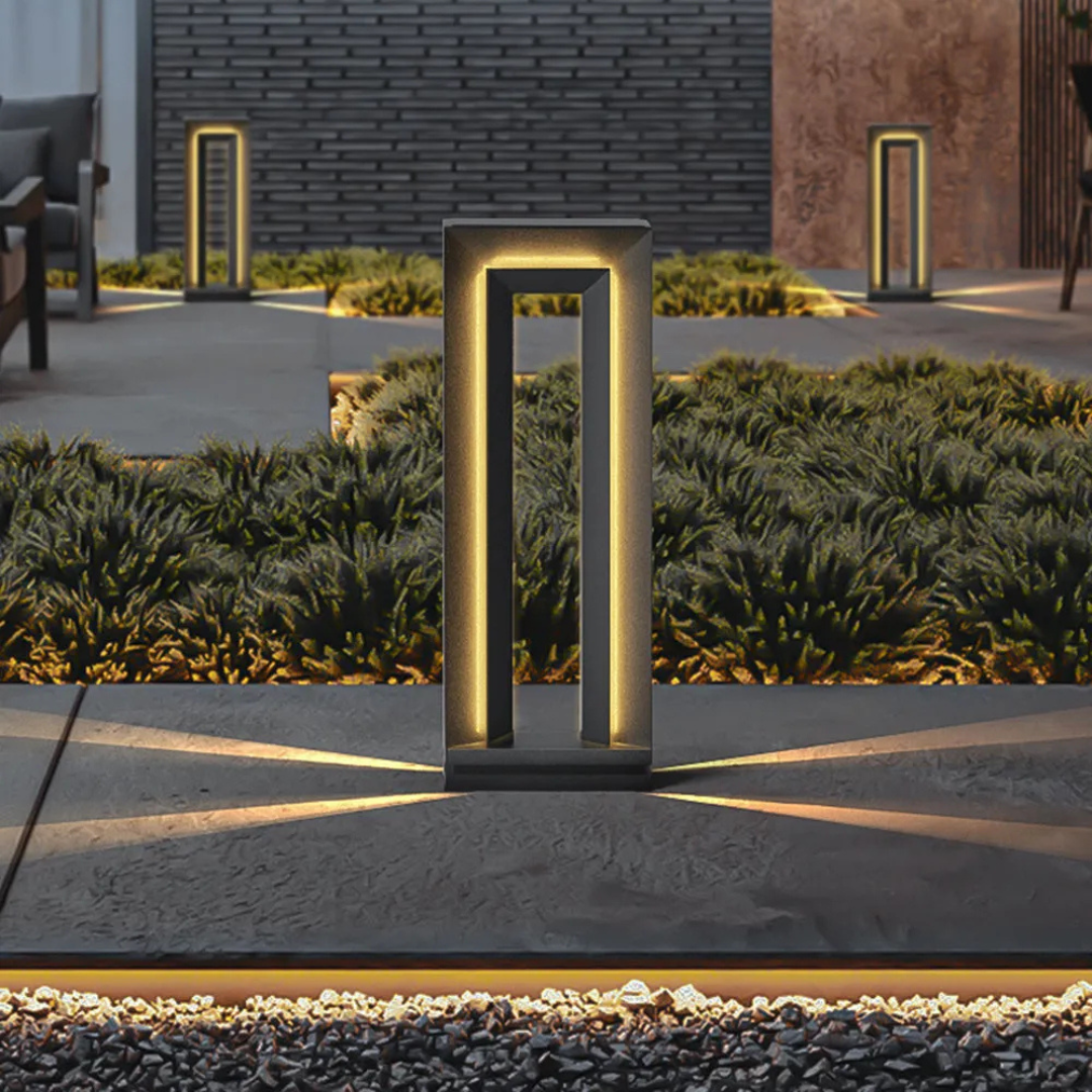 Dawnz Solar Lights - Weather Resistant Outdoor Light Fixtures for Garden & Terrace-4