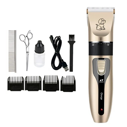 Whisper-Quiet Dog Grooming Clippers with Long-Lasting Battery and Precision Blades for Stress-Free Pet Care