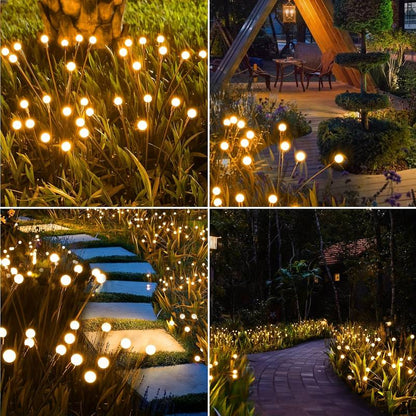 Elegant Solar Garden Lights - Energy-Saving Wireless Outdoor Lights-3