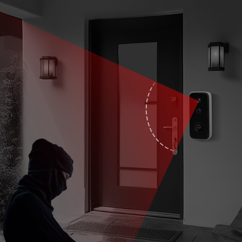 DoorVision – Wireless Smart Doorbell with 3MP Clarity