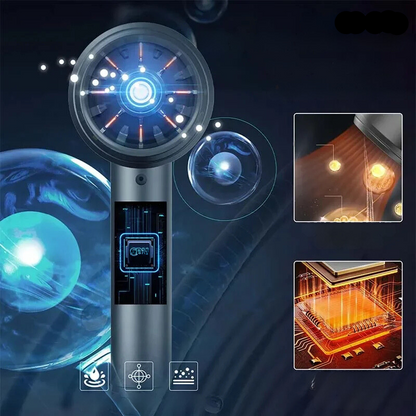 TurboDry - Professional High-Speed Quiet Hair Dryer Brush