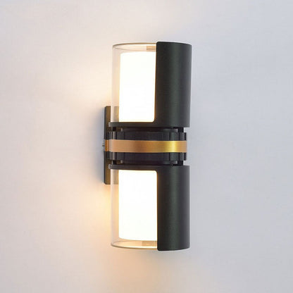 Adjustable Waterproof Outdoor Wall Lamp – Stylish Black Wall Sconce Lighting for Garden and Terrace-4