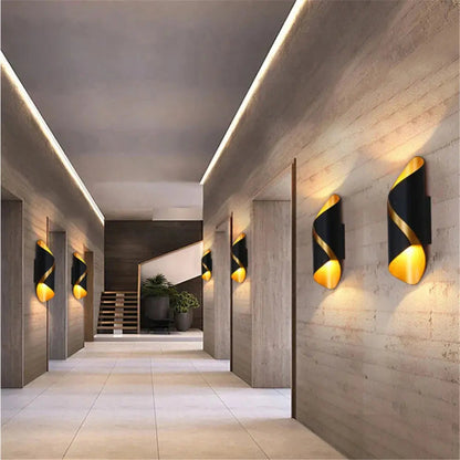 VividAura – Sleek LED Wall Light for Stylish Outdoor Spaces