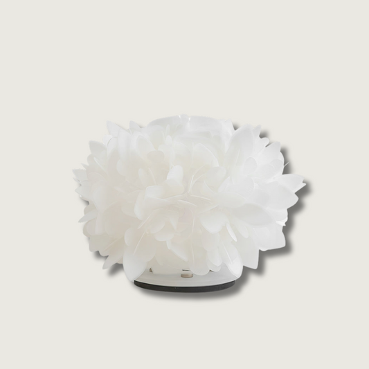 LeafGlow – Contemporary Table Lamp with Floral Petal Accent