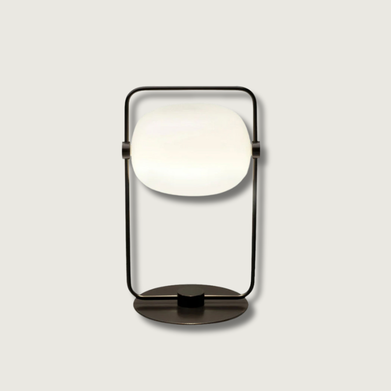 StreamGlow – Elegant Glass Table Lamp with Minimalist Design