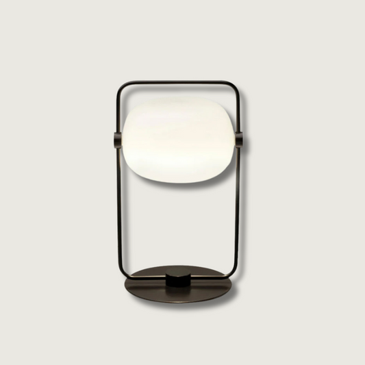 StreamGlow – Elegant Glass Table Lamp with Minimalist Design