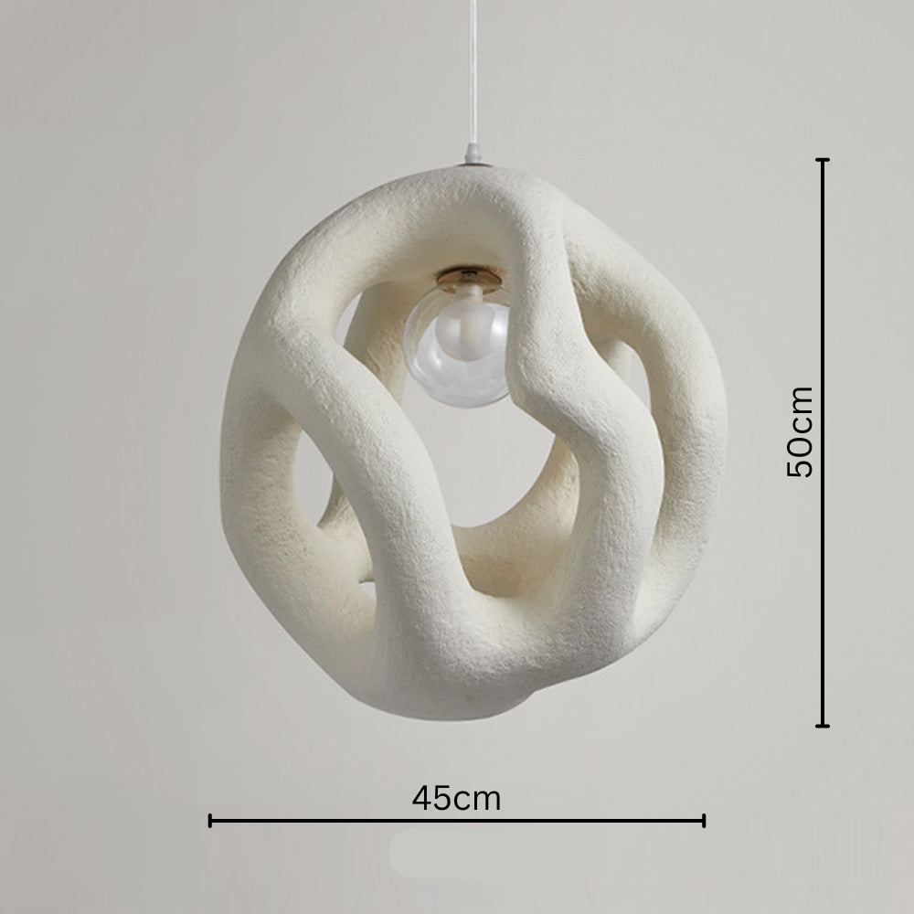 SereneShade – Artistic Wabi Sabi Pendant Lamp