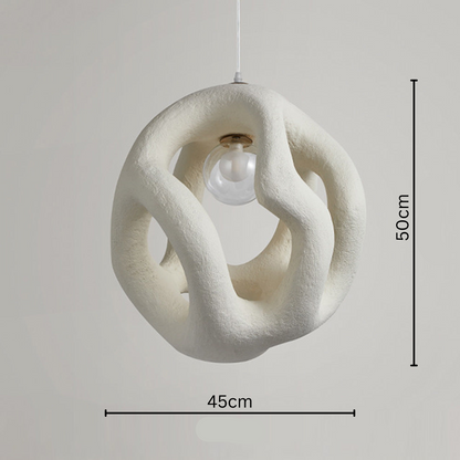 SereneShade – Artistic Wabi Sabi Pendant Lamp