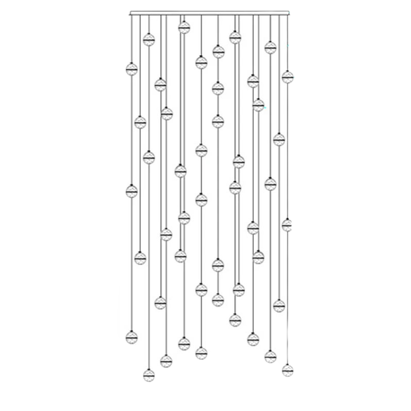 GlowCrystal - Pendellampe