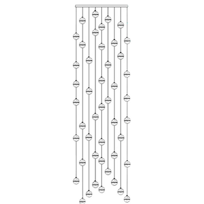 GlowCrystal - Pendellampe