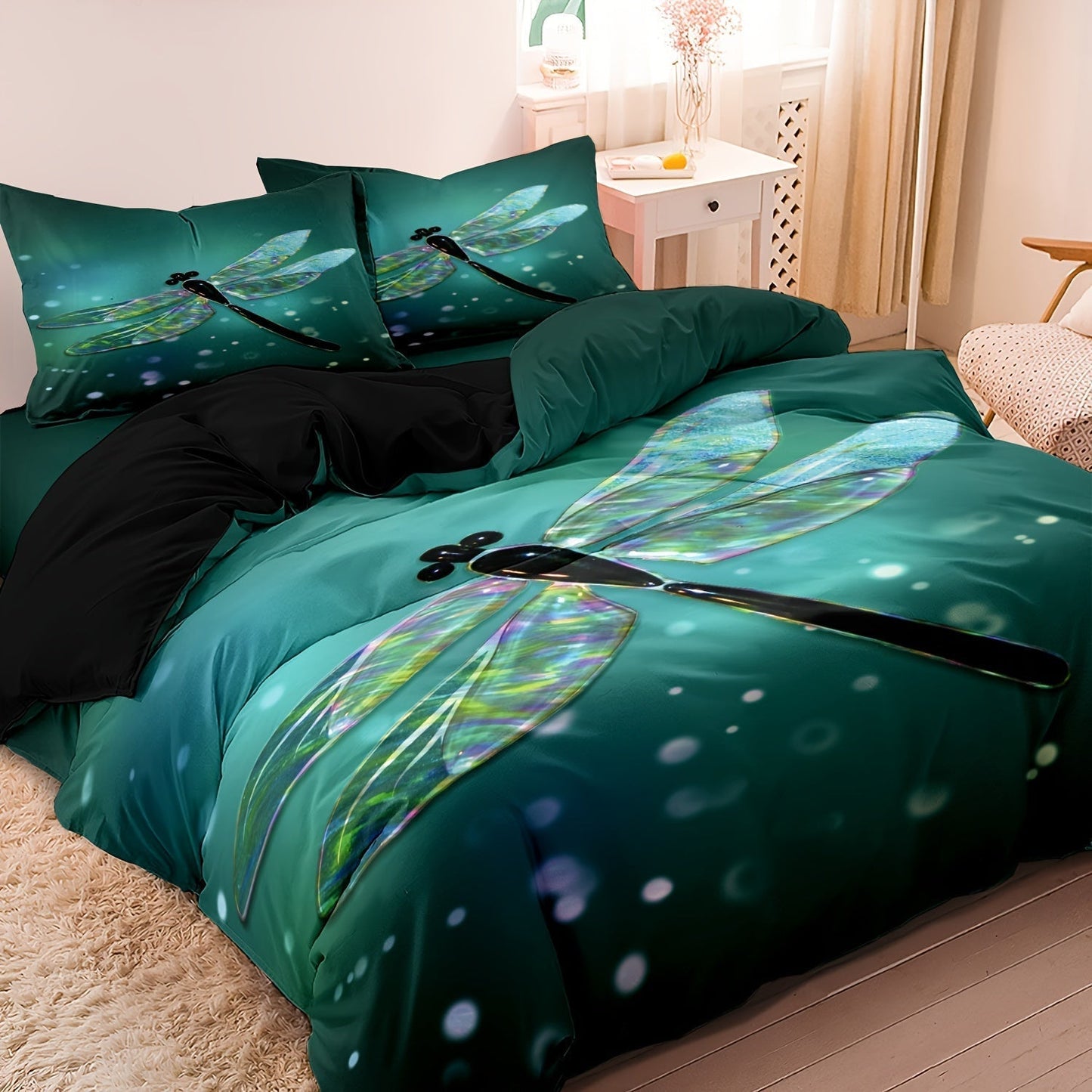 FlyDreams - Premium Dragonfly Bedding Set