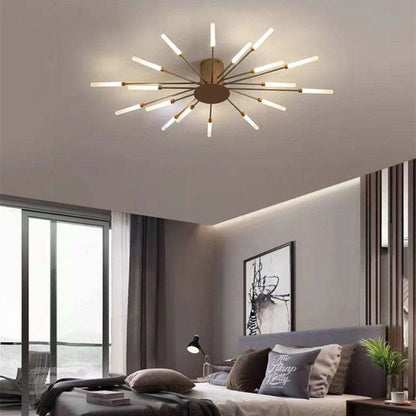 GlowHaven - Sleek Ceiling Lamp for Home Spaces
