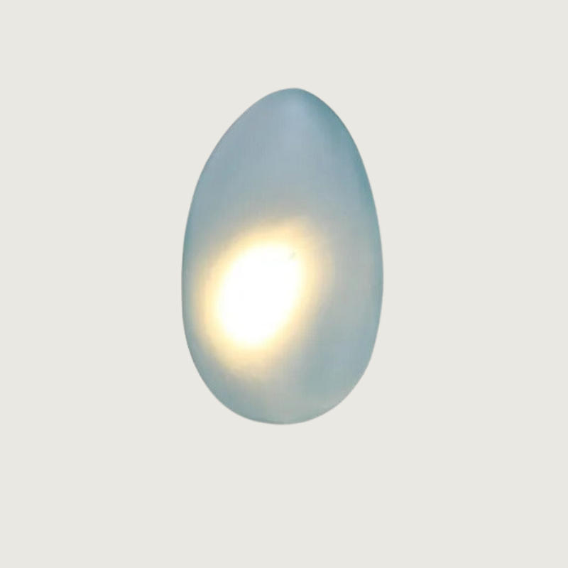 GlamGlow – Wandlampe aus farbigem Glas mit künstlerischem Flair