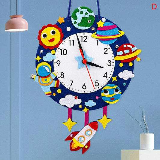 StellarTick - Glowing Starry Wall Clock