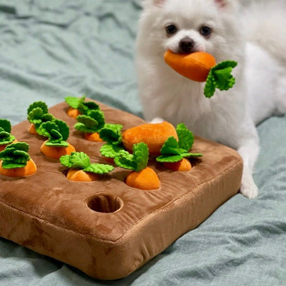 Interactive Dog Puzzle Toy Carrot Garden for Mental Stimulation – Engaging Dog Toy for All Sizes-4
