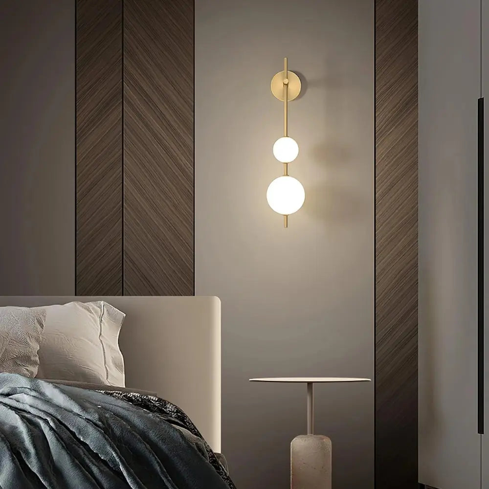 GlowHua - Lampada da parete chic per un'atmosfera discreta