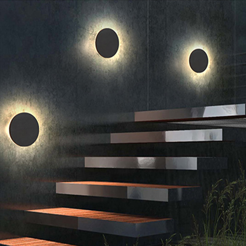 BlackAura – LED Wall Light for Garden & Hall
