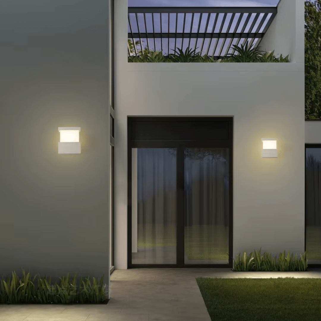 Waterproof LED Outdoor Wall Lamp - Energy Efficient, Weather-Resistant Light Fixture for Gardens and Patios-2