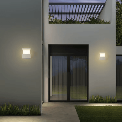 Waterproof LED Outdoor Wall Lamp - Energy Efficient, Weather-Resistant Light Fixture for Gardens and Patios-2