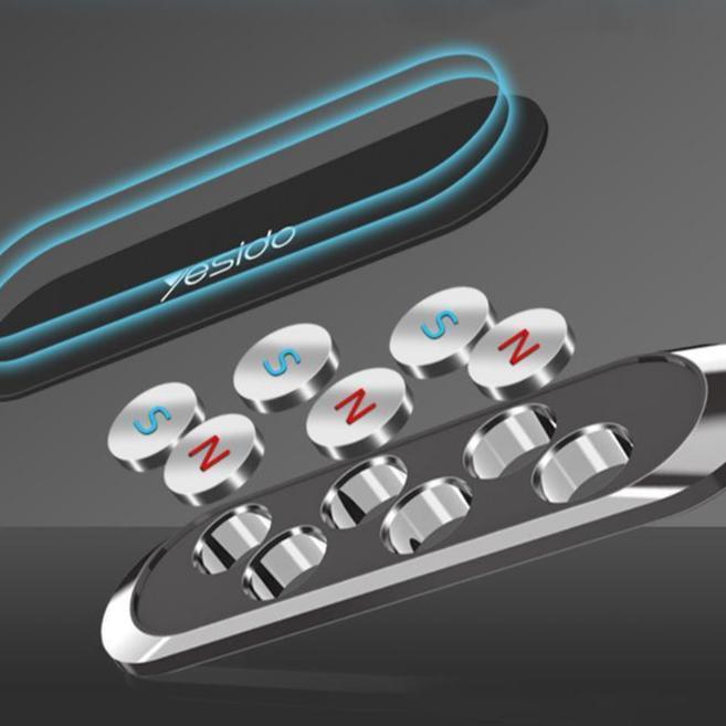 Magnetic Car Phone Holder with Tool-Free Installation and Strong Grip – Universal Cell Phone Holder for Vent Mount-3