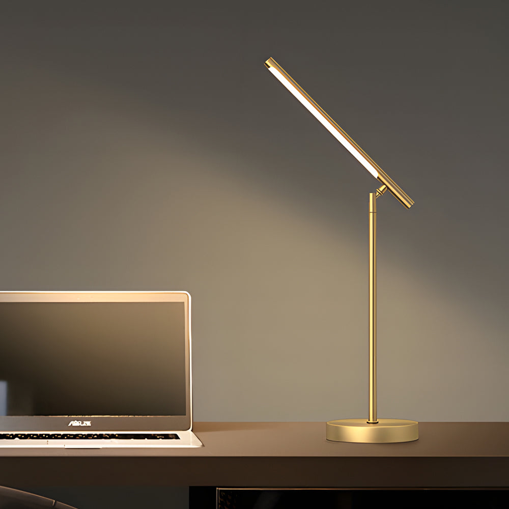 BrassLine – Modern LED Desk Lamp