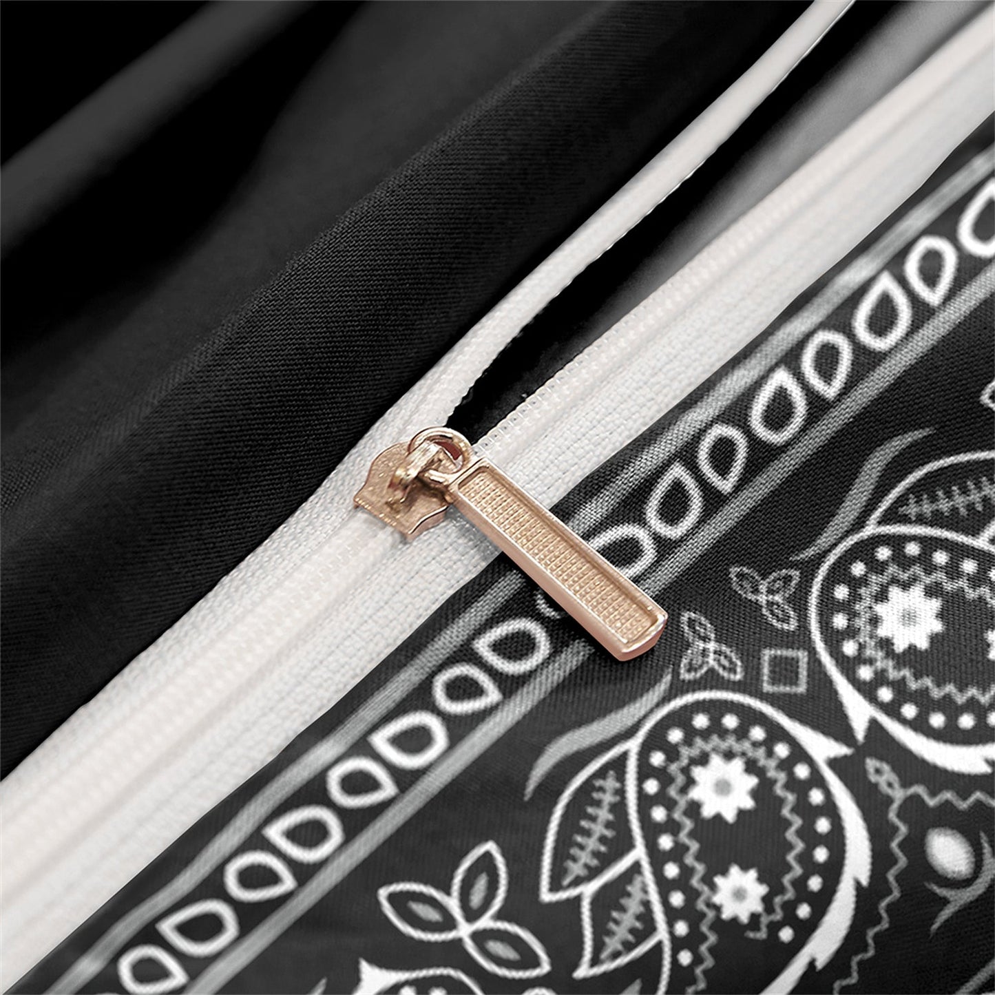 PaisleyAura - Florales Mandala Bettwäsche Set