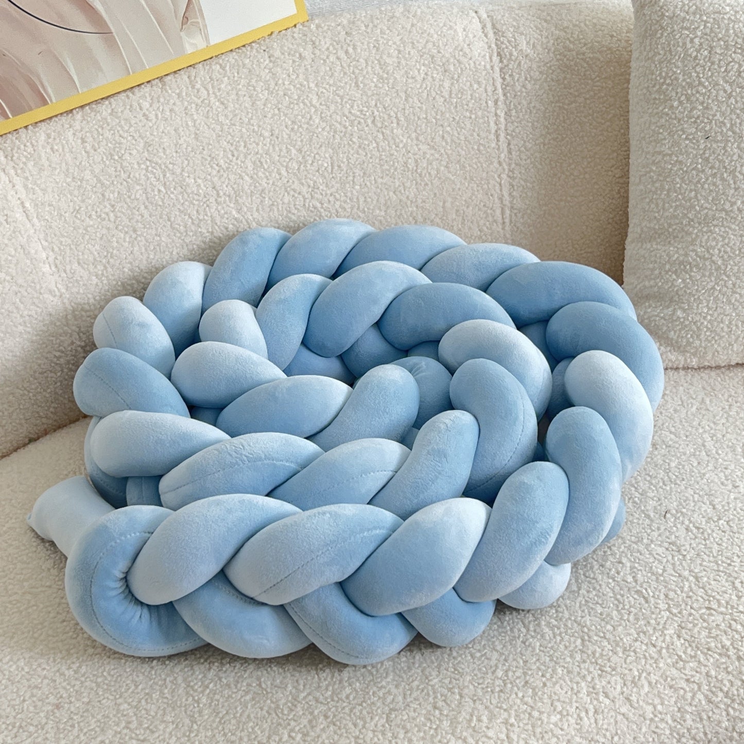WavePad - Coussin de sol lavable élégant avec motifs géométriques