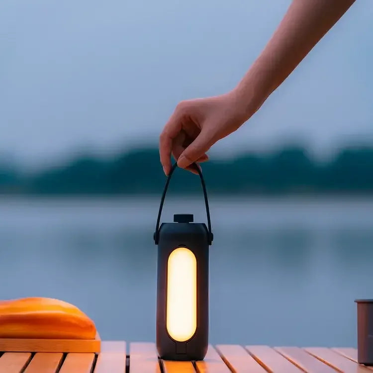 Portable Rechargeable Camping Lantern - LED Light with SOS Function & 180-Hour Battery Life-5