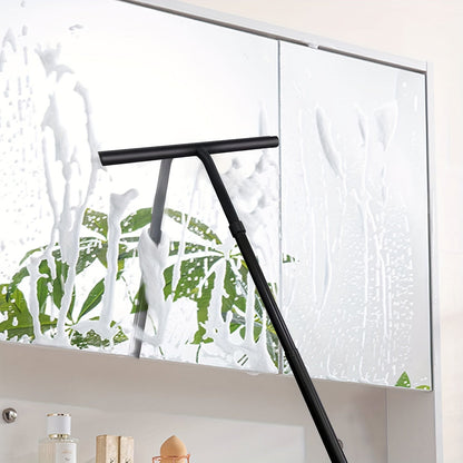 Telescopic Shower Wiper with Extendable 120 cm Handle – Streak-Free Wall and Floor Cleaning Tool-4