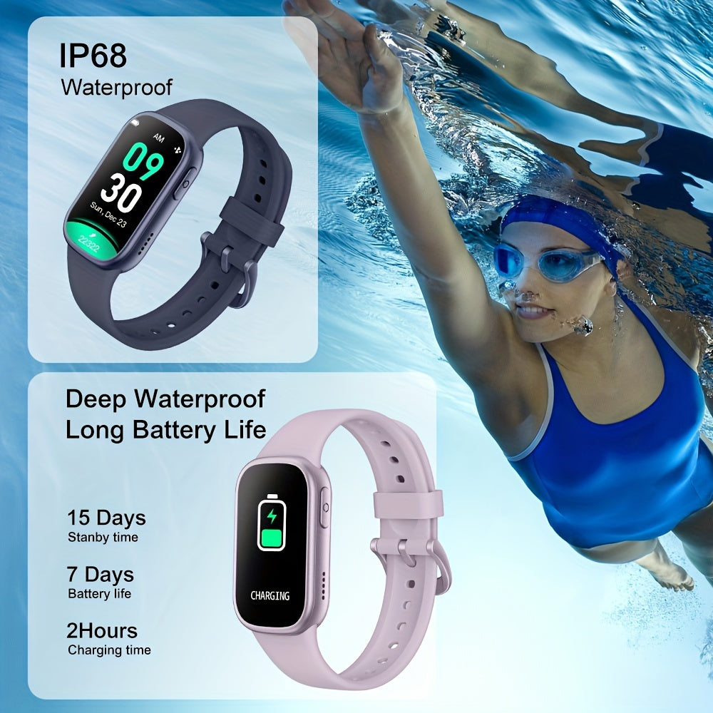 Waterproof Smart Watch with 7-Day Battery Life and Fast Charging for Fitness Tracking-3