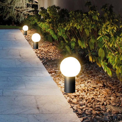 Modern LED Outdoor Garden Lamp - Durable Metal Light Fixture for Pathways-2