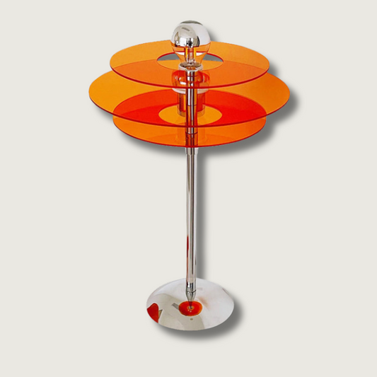 ReflectaLume – Stylish Geometric Table Lamp