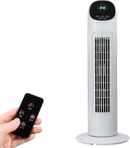 80° Oscillating Tower Fan – 42-Inch Slim Design with Smart Display & Remote | Powerful & Quiet | For Living Room & Workspace