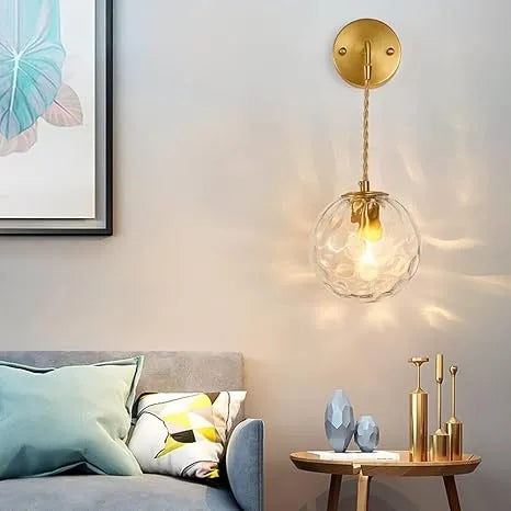 SphereLuxe – Scandinavian Wall Light with Adjustable Lighting