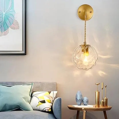 SphereLuxe – Scandinavian Wall Light with Adjustable Lighting