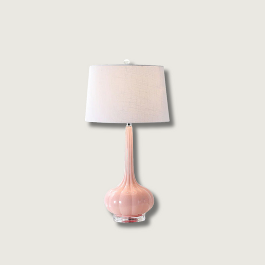 PureGlow – Refined Ceramic Table Lamp with Soft White Shade