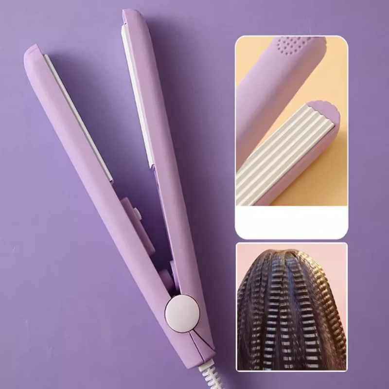 CurlFlex - Mini Hair Crimper & Flat Iron